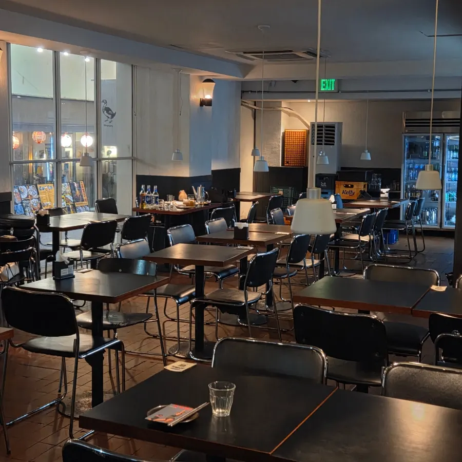 Cozy interior of a Gyodong bar
