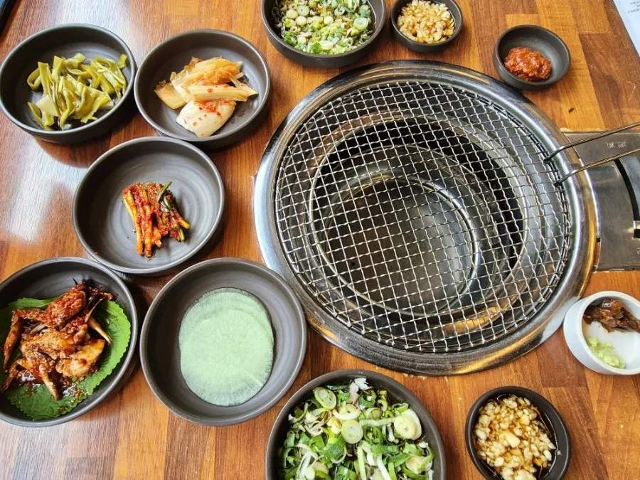 Basic side dish with shiitake mushrooms in a tako wasabi-inspired flavor