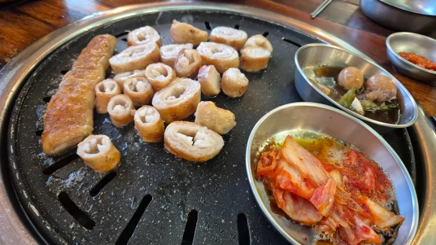 ₩53,000 set menu at Supbul Makchang