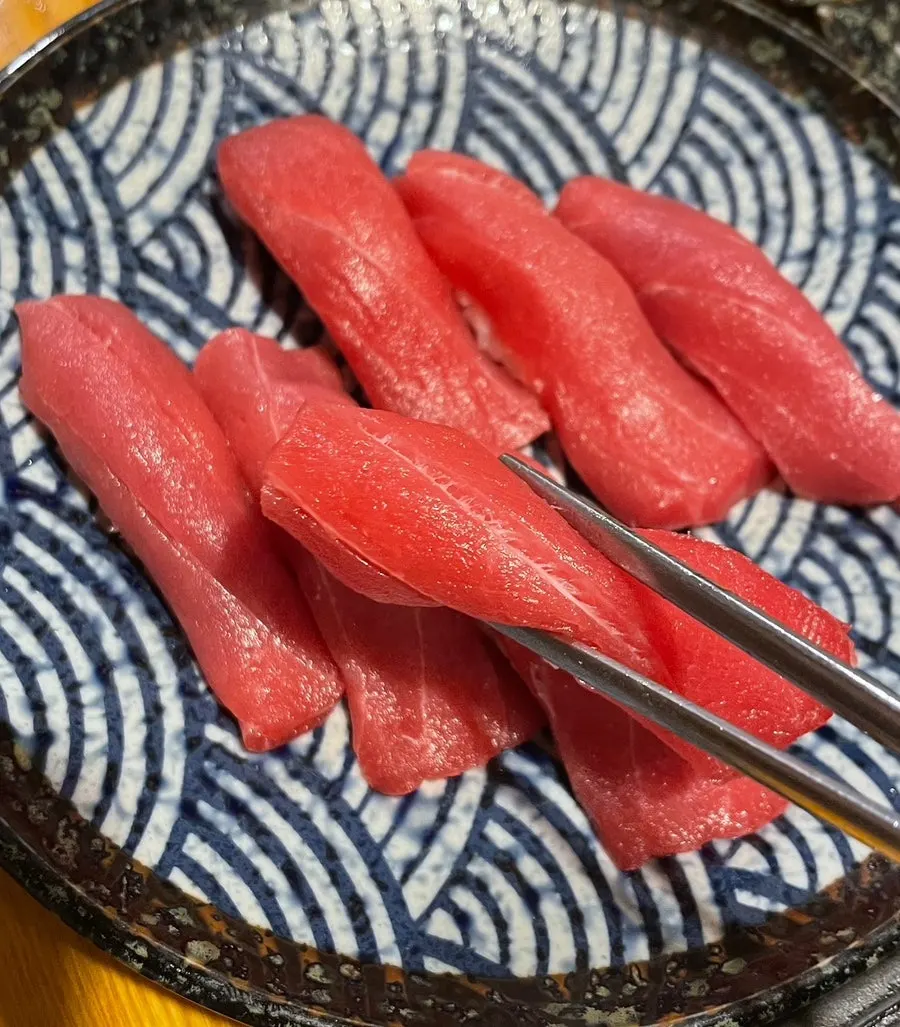 참치조림과 스키다시 구성
