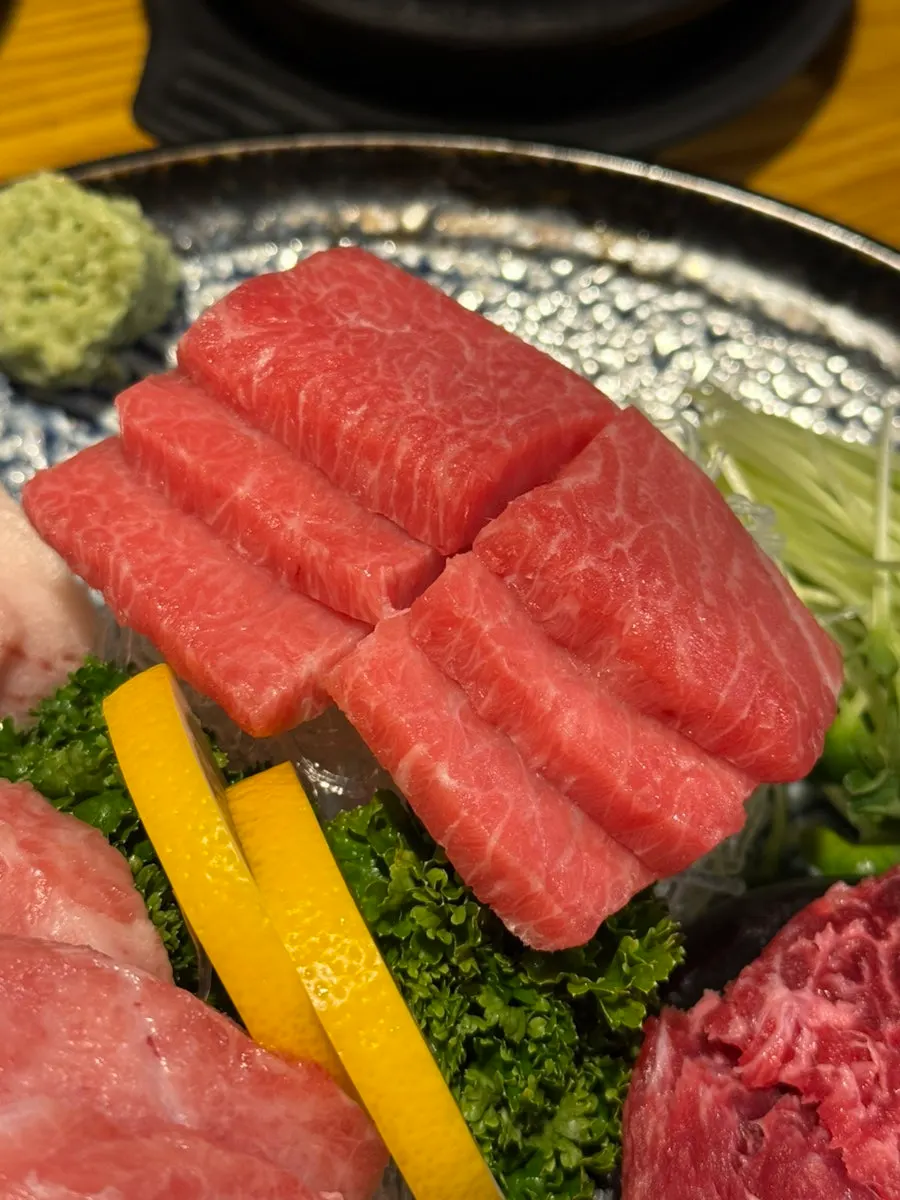 Manager’s Special main tuna sashimi platter