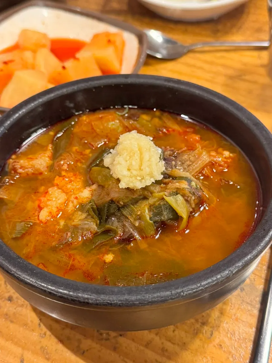 A tender piece of meat from the seolleongtang