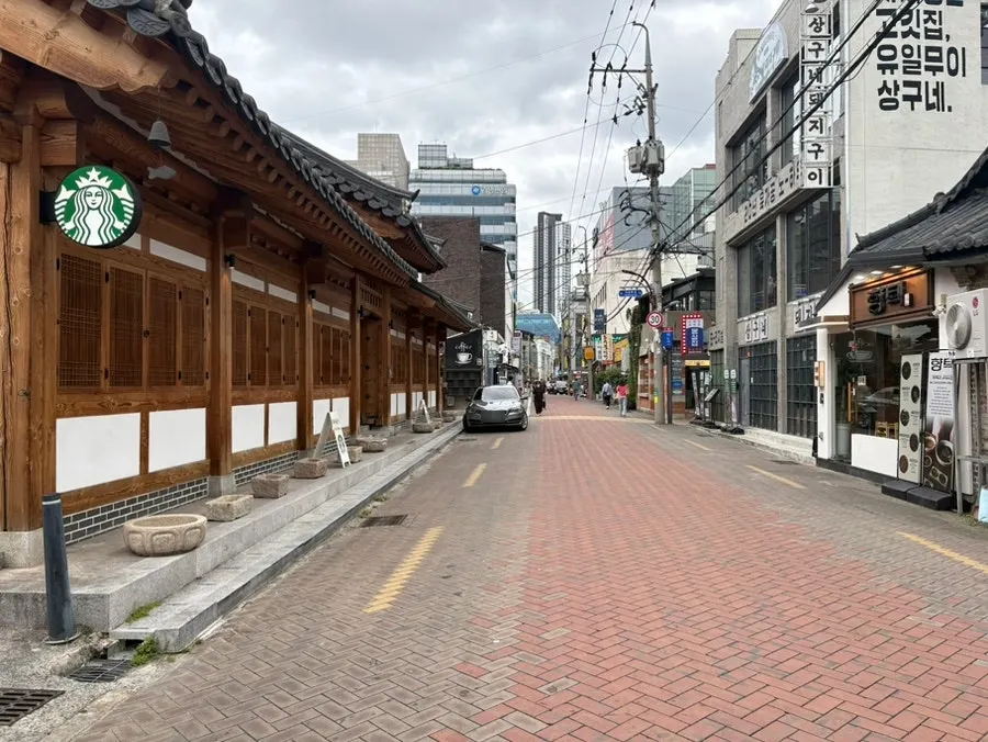 종로 골목의 향택 위치