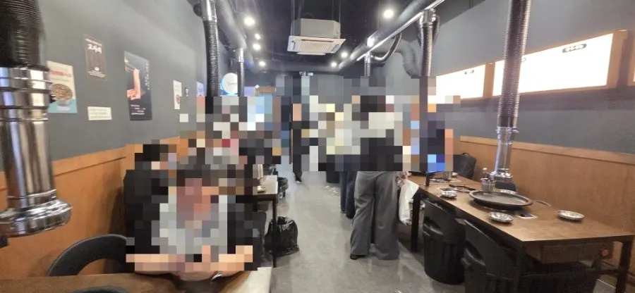 ポンジャマッチャン鍾路店の座席全景