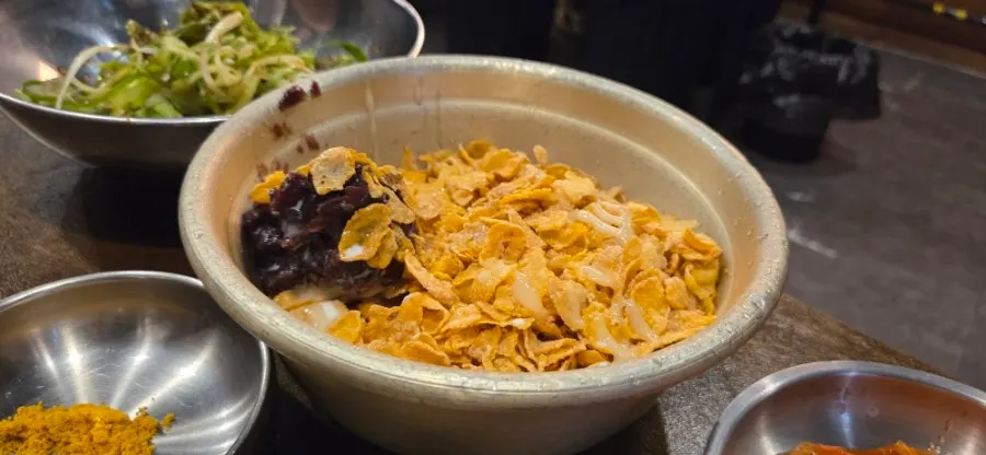 デザートに食べた無料のパッピンス