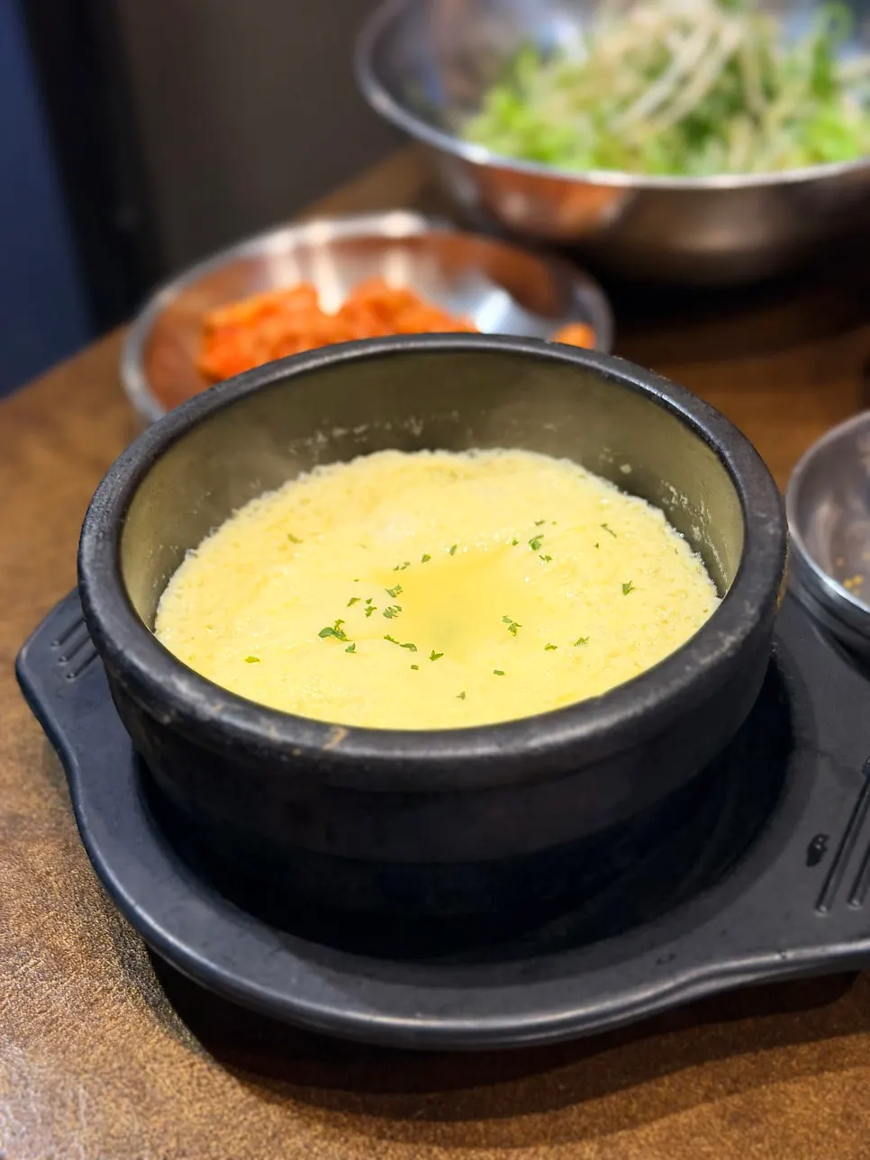 무료로 제공되는 따뜻한 계란찜