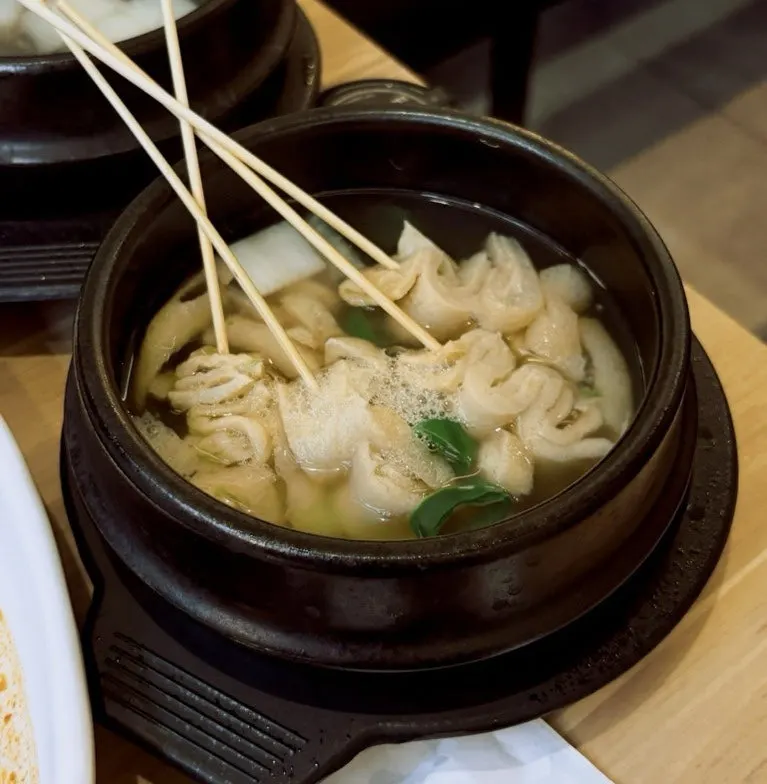 뚝배기에 나온 오뎅탕