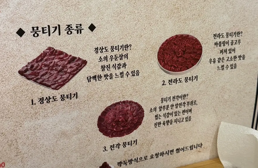 경상도식 전라도식 전각뭉티기 차이 안내