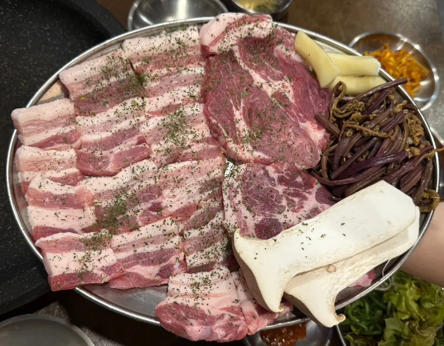 무한리필로 제공되는 계란찜