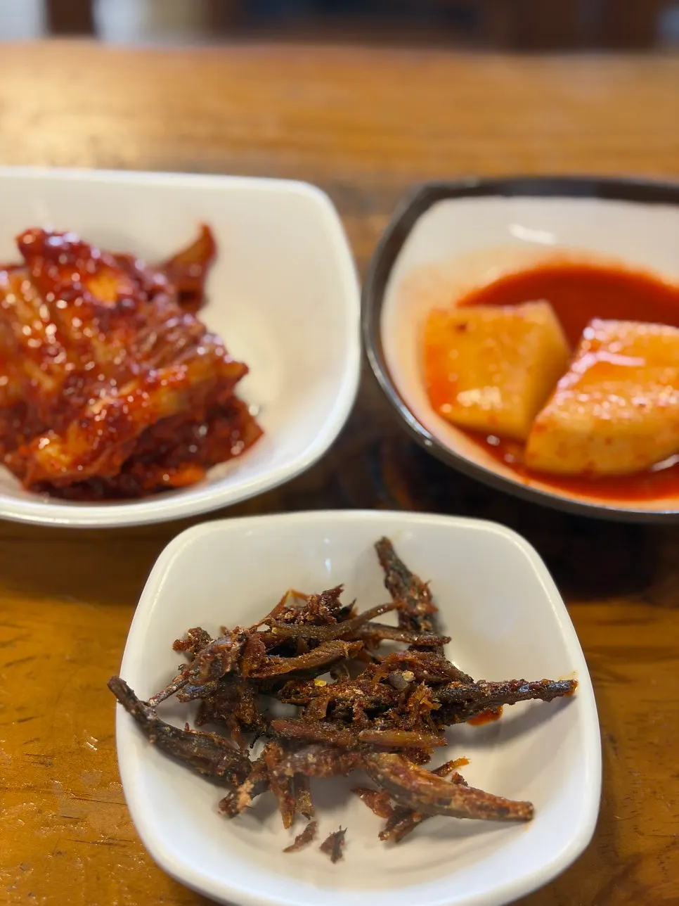 A bottle of soju ordered alongside the gukbap