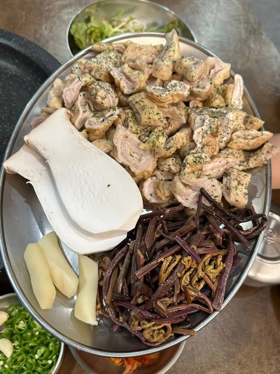 봉자막창 주문 메뉴 사진