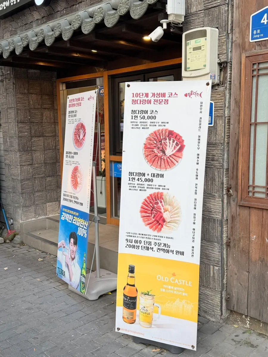 Jongno Darang location information