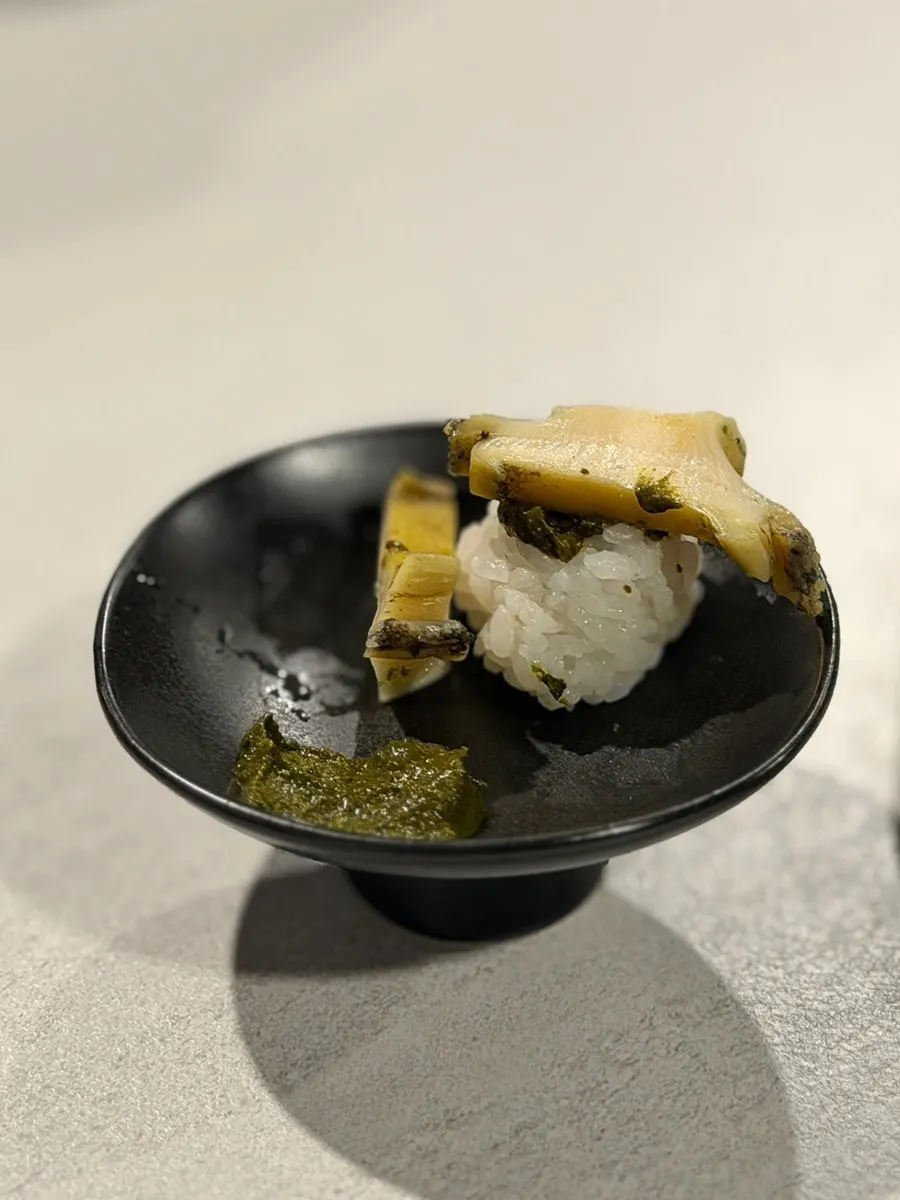 Herring roe tofu accompaniments