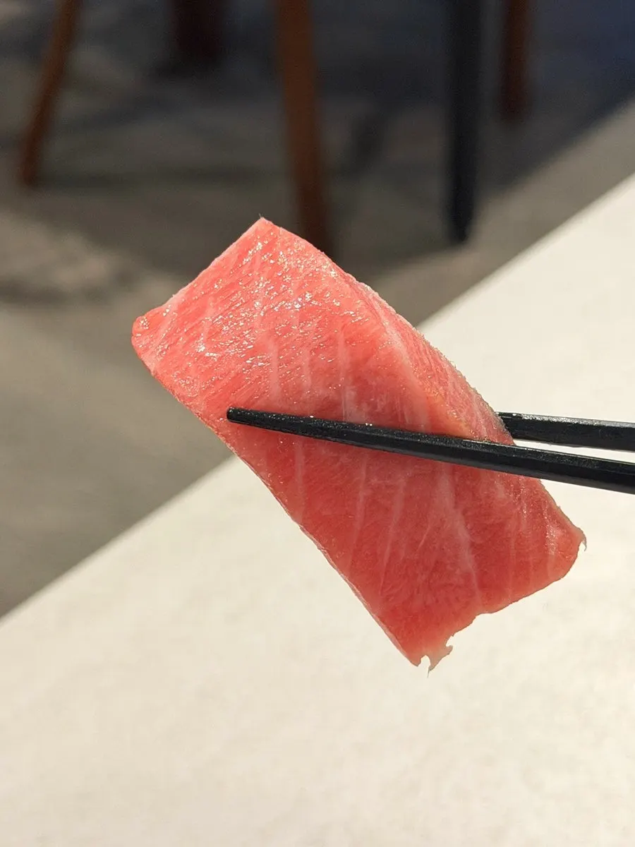 Akami eaten with rice