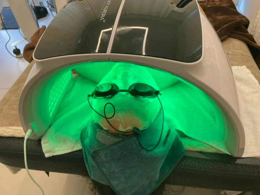 Final stage of the care session