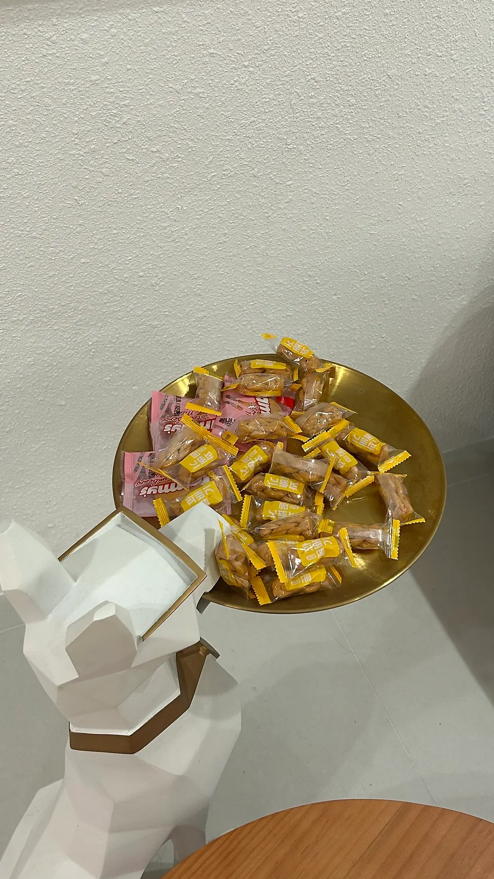 Decorative items and display space inside Fiora Beauty Shop