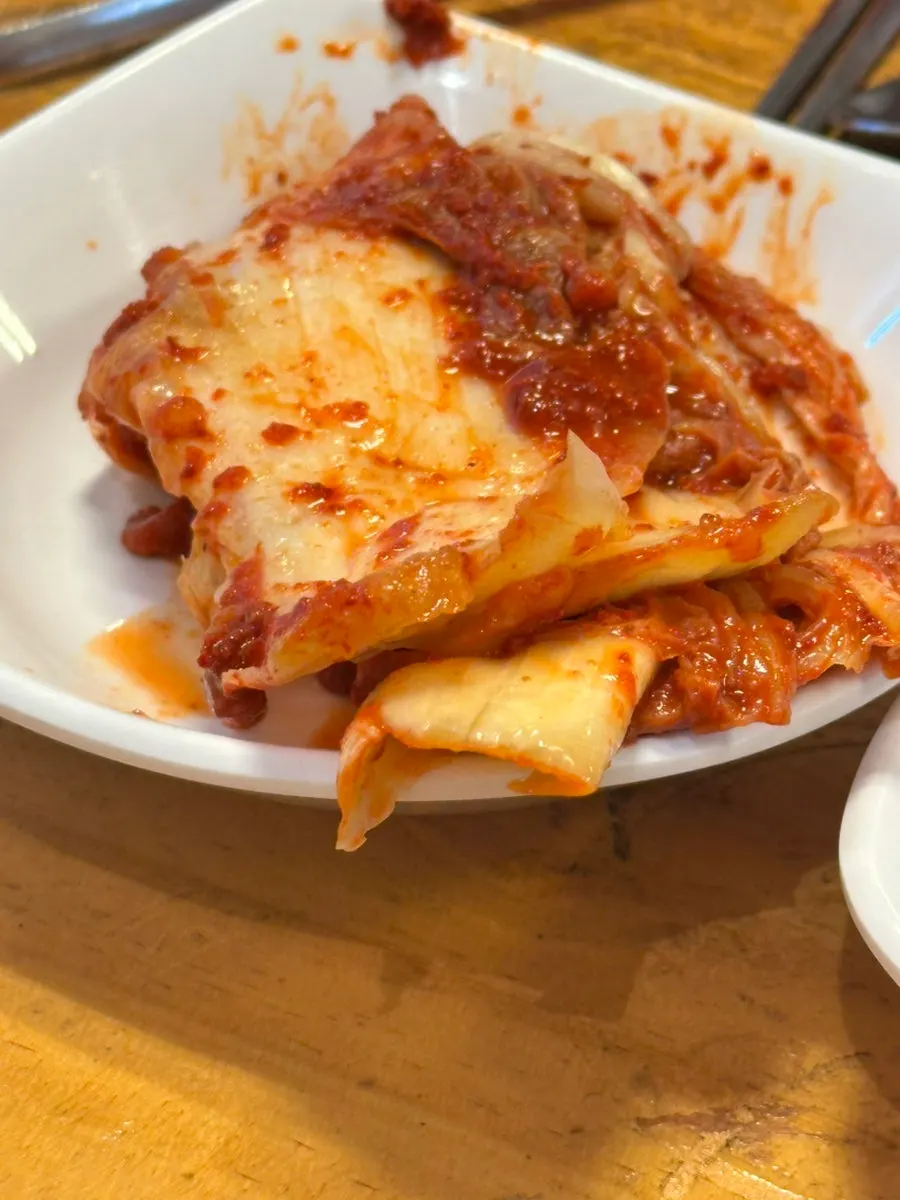 한우장 메뉴판