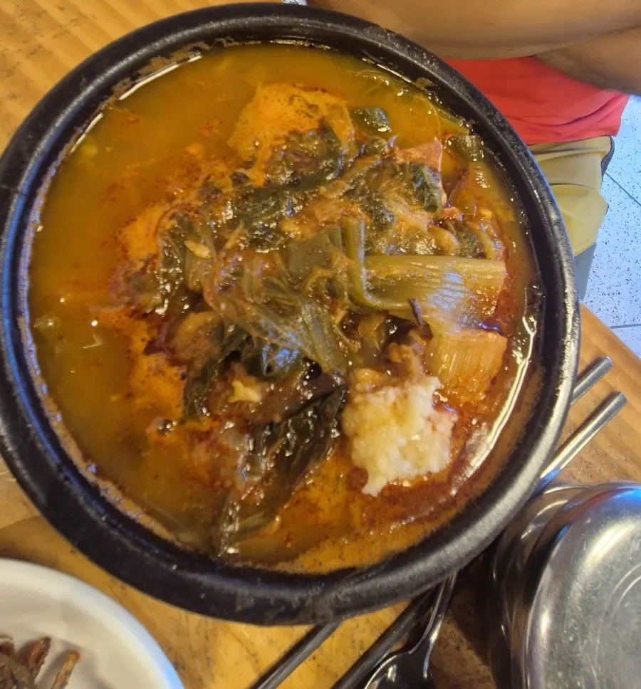 Dad's order of special ttaro-gukbap