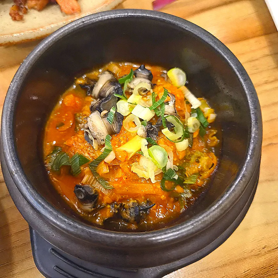 Ureong ssamjang and rice wraps