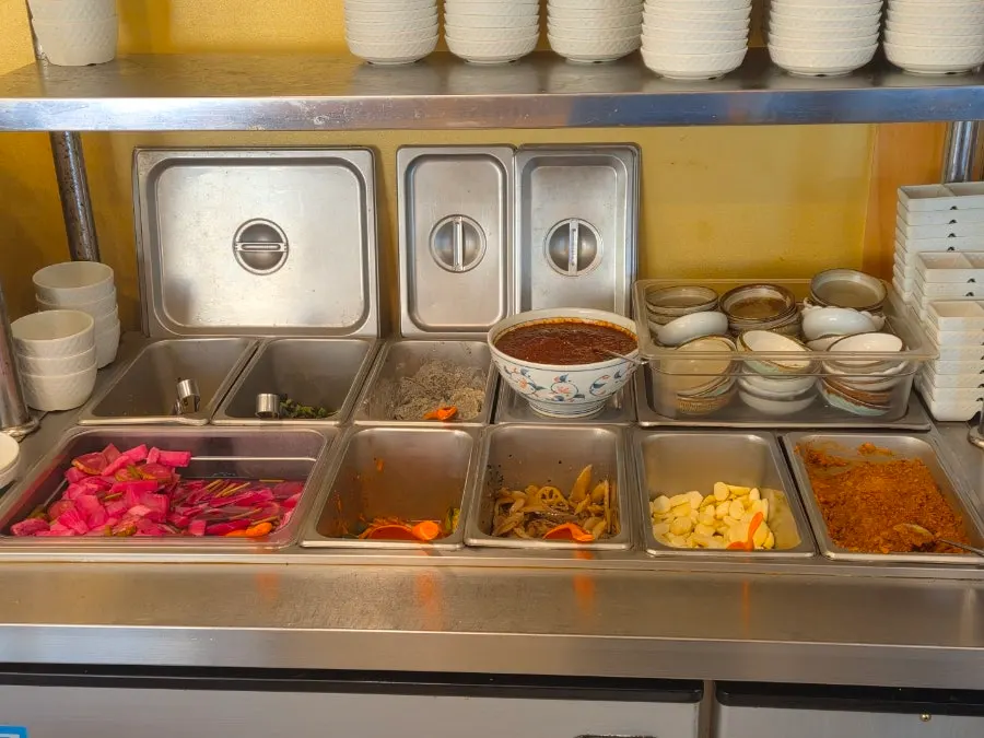Basic side dishes for the ssambap meal