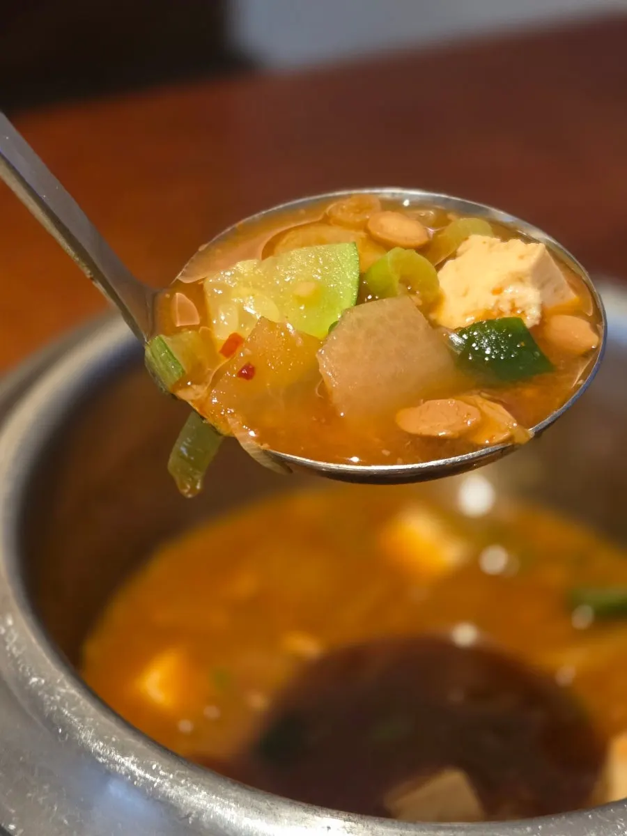 보글보글 끓여 먹는 된장찌개