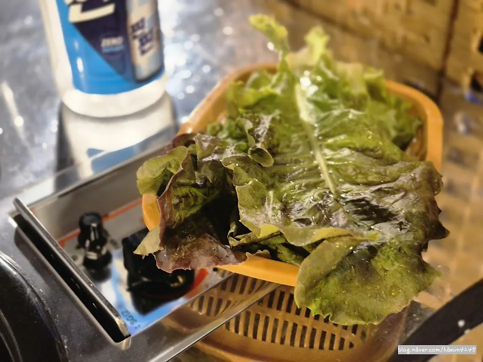 Leafy greens and raw onion side dishes