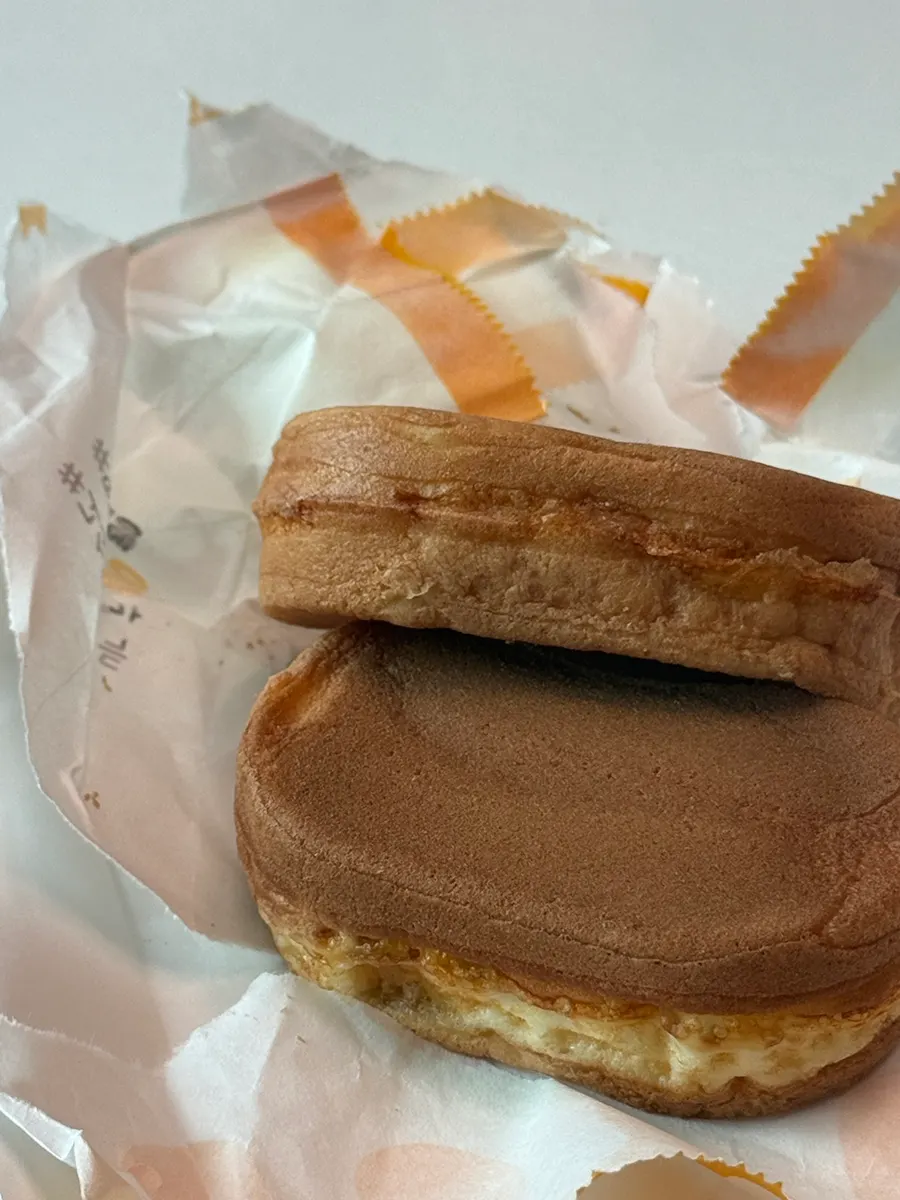 대신땅콩빵 계란빵 모습