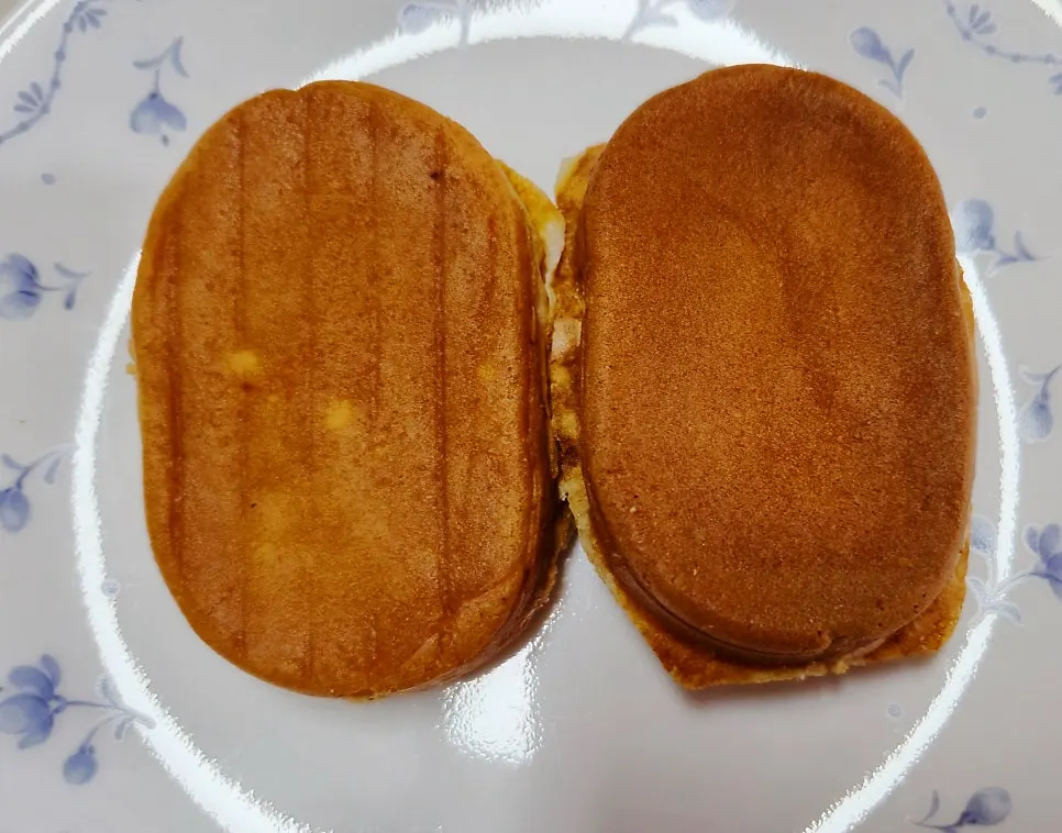 Egg bread cut in half showing the cross-section