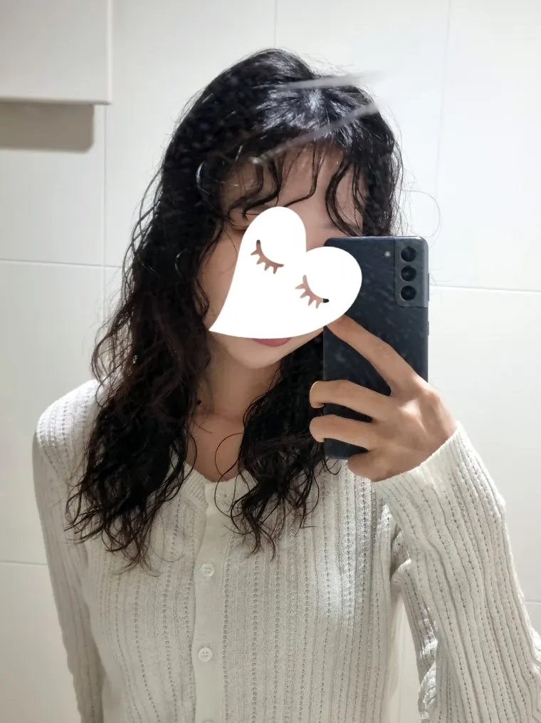 가을 분위기의 빈티지 히피펌 스타일링