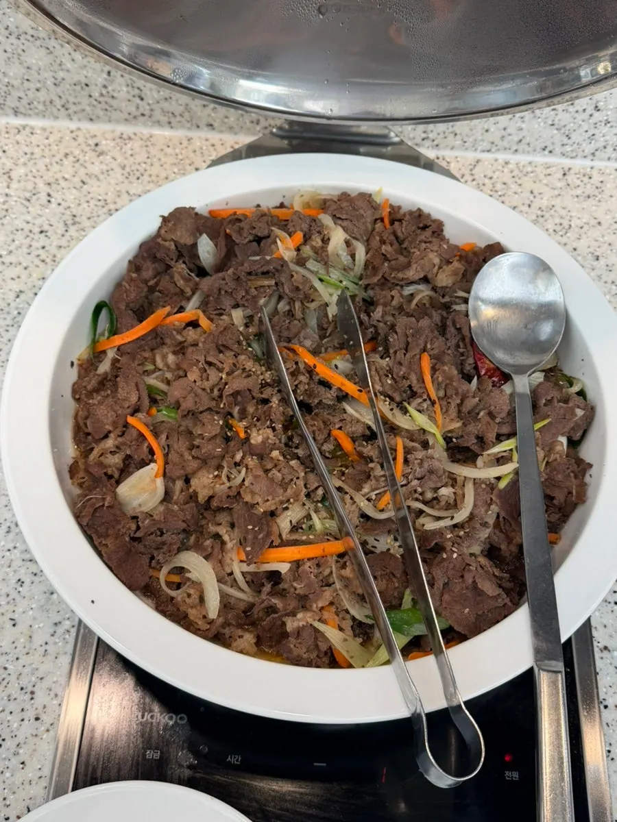 중화요리 코너 음식