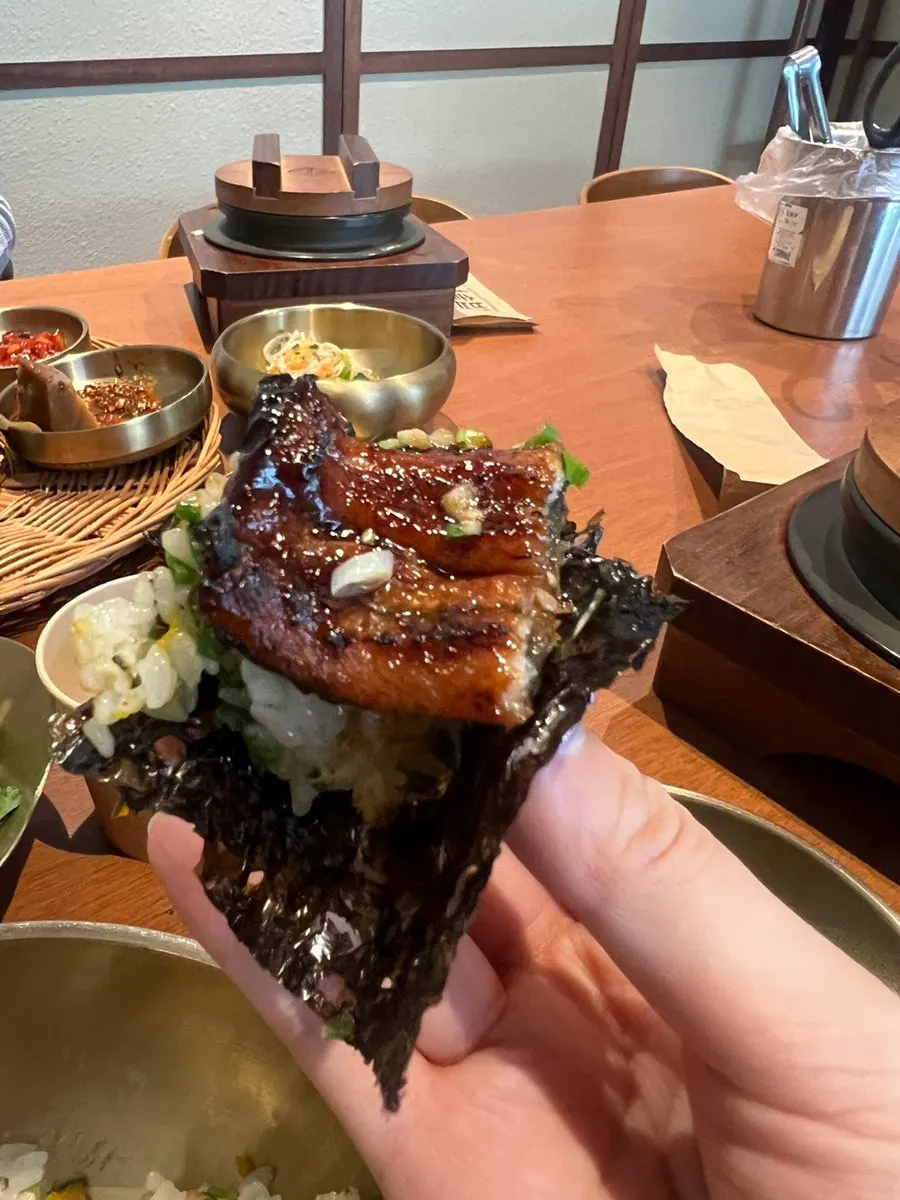 A large, thick piece of Spanish mackerel side dish