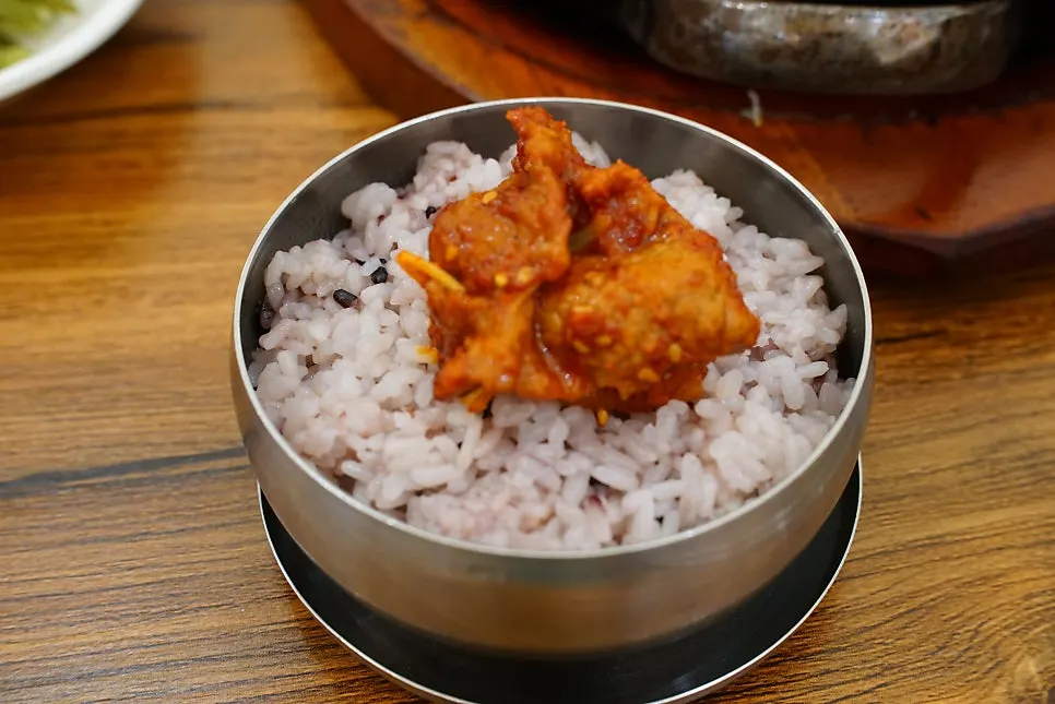 개운한 맛의 직화제육