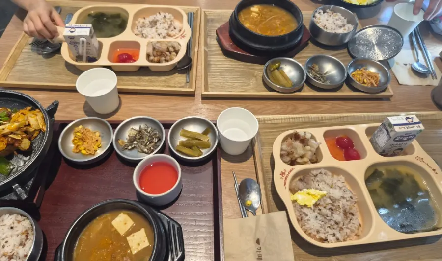한식당 셀프바 이용 안내