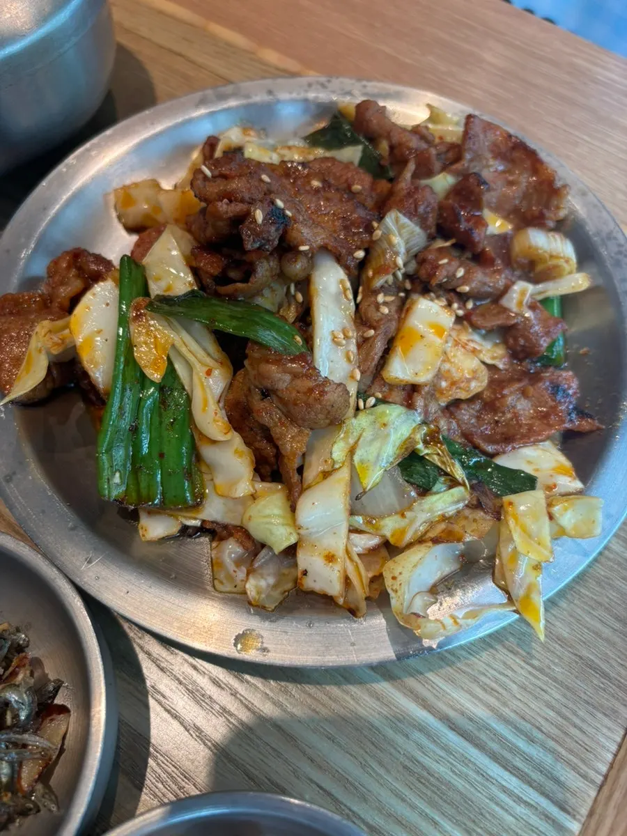 ドンイ直火豚肉炒め膳