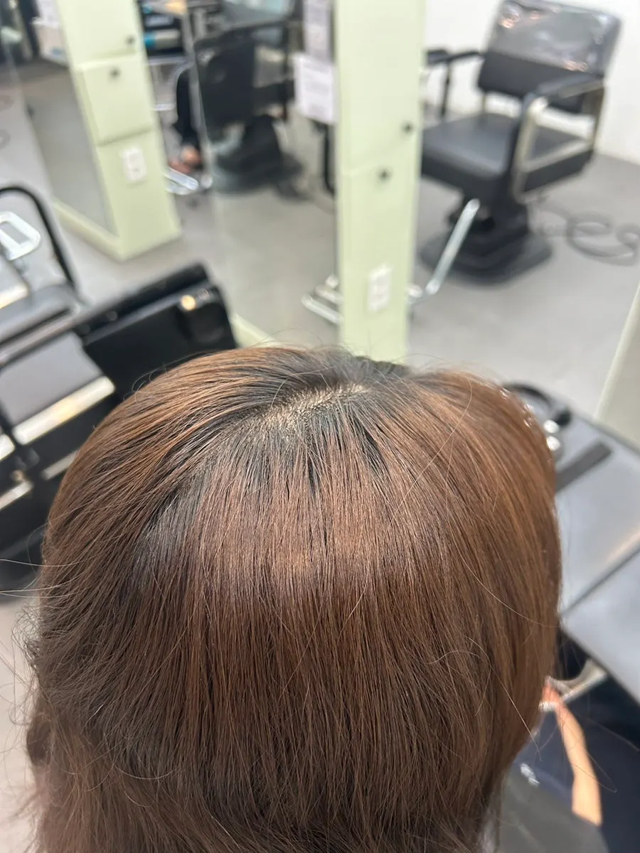 한 달 반 만에 자란 뿌리 상태