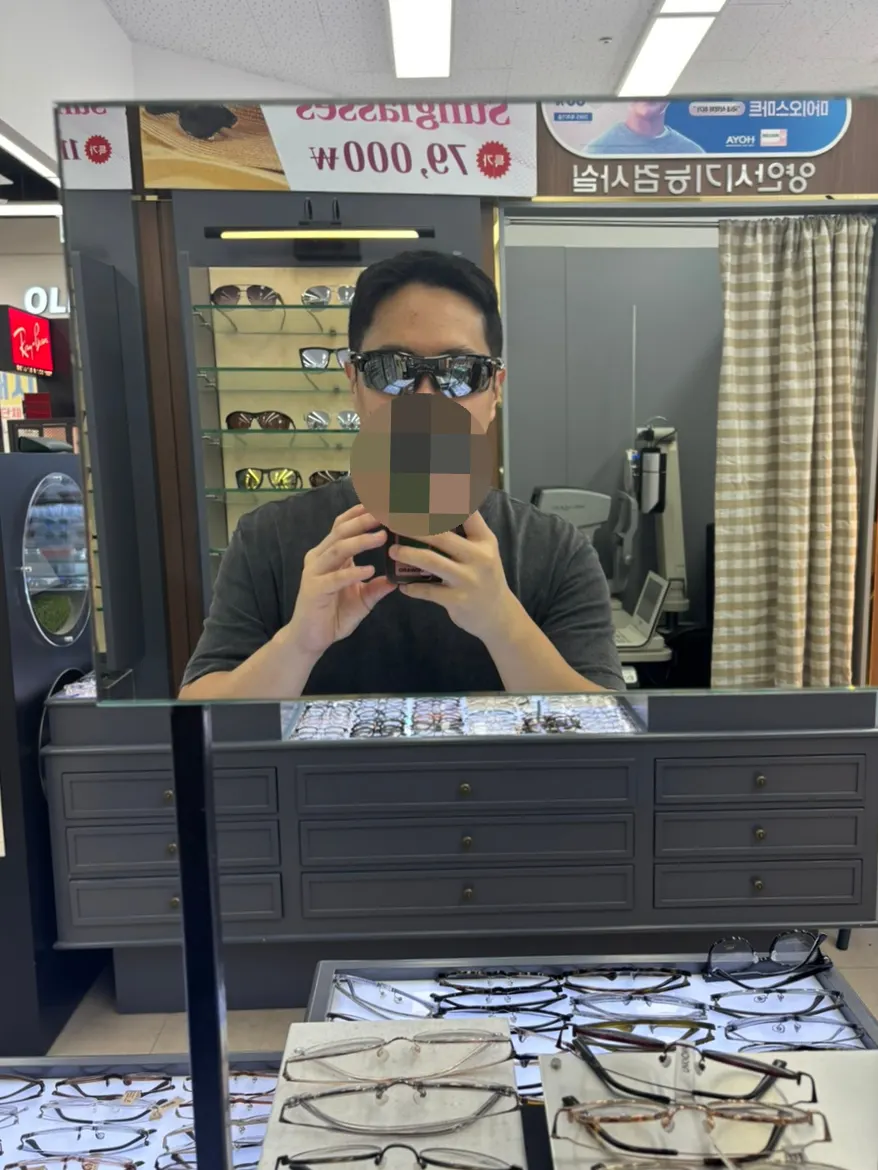 Wearing the final choice of running sunglasses