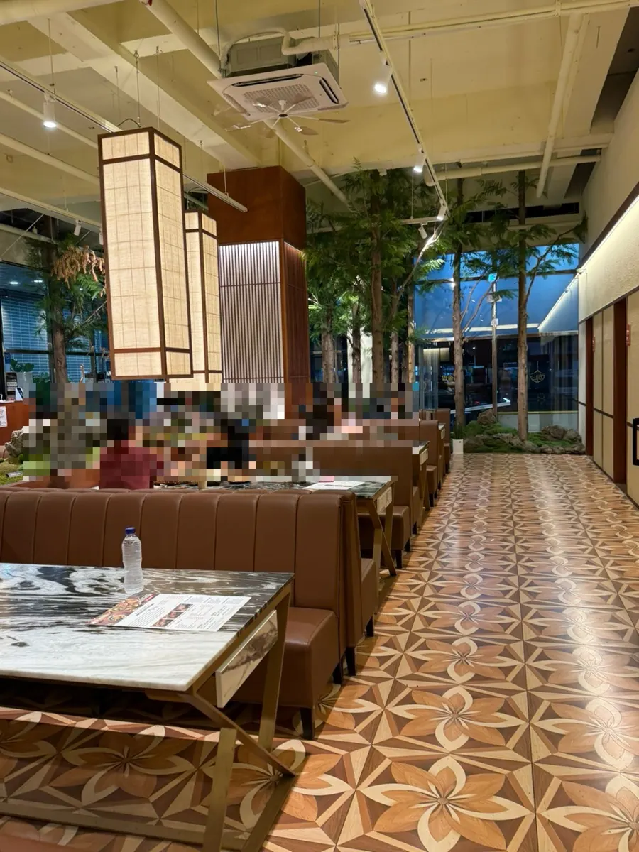 Interior dining space at Haenyeo Sotbap Suseong Direct Store