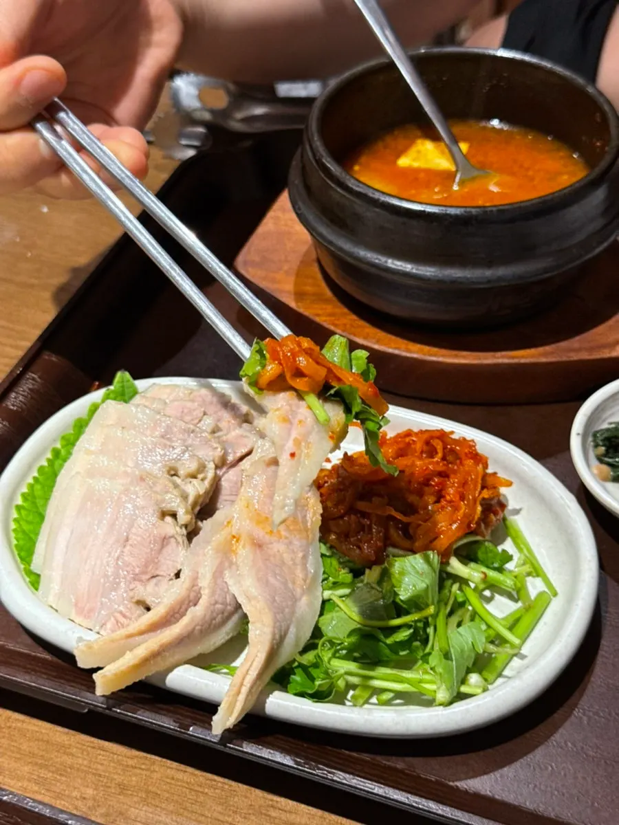 울동보쌈 식사 총평 사진