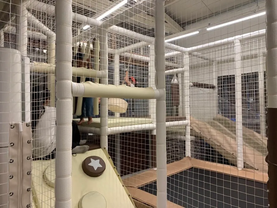 Kids’ play space at Baeksanu Sutbul Wolsong Main Branch