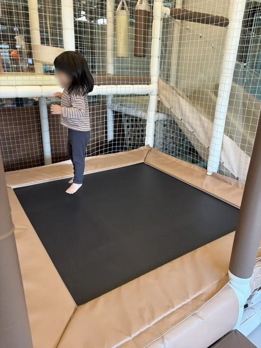 Playroom for kids inside the restaurant