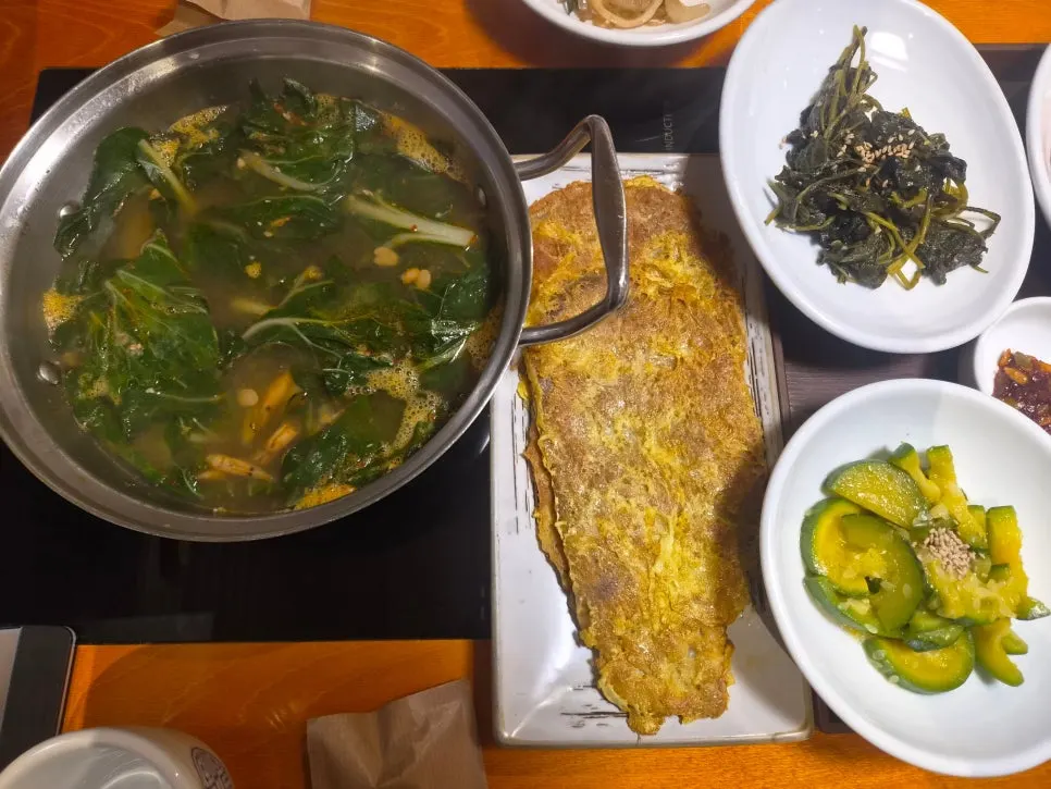 금등어 한상차림 사진