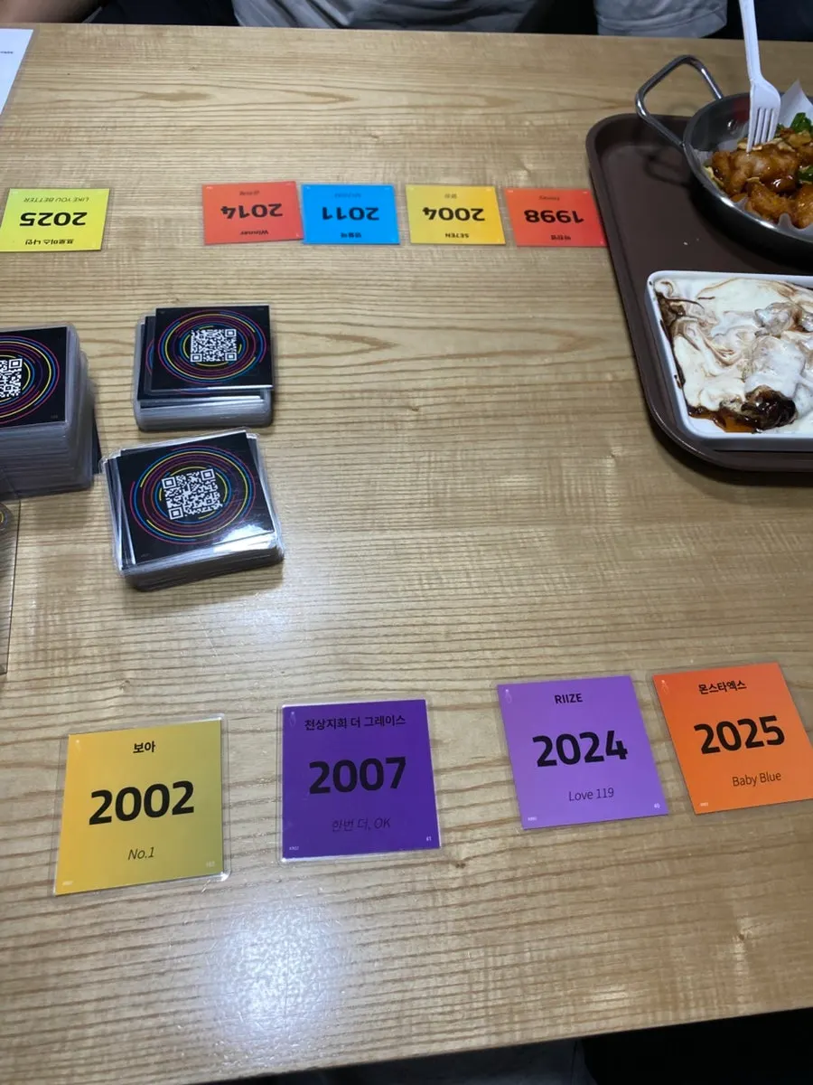 Board game time enjoyed with food