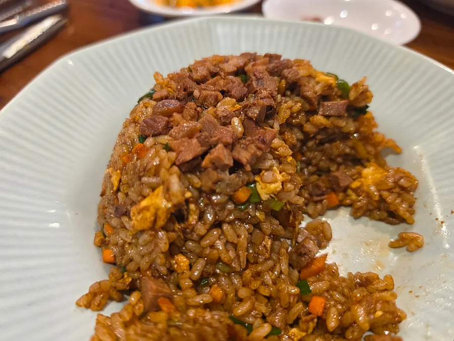 고소한 소고기 볶음밥