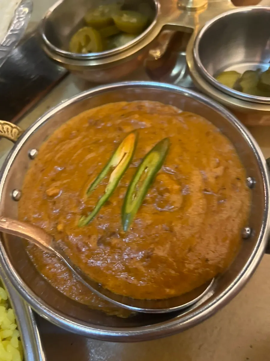 치킨티카마살라 커리 클로즈업