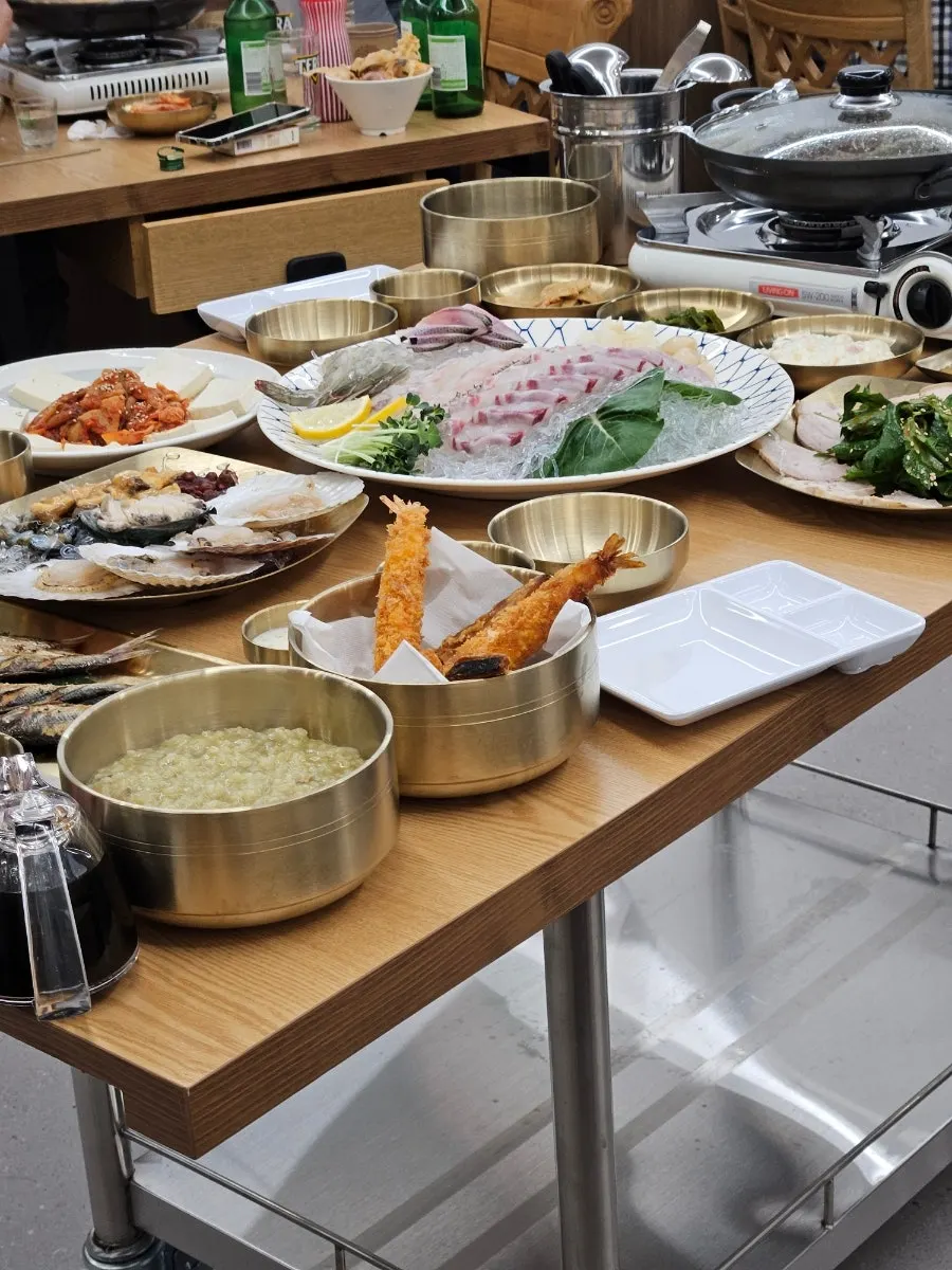 통째로 차려진 시그니처 한상