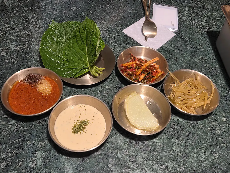 Basic side dishes for a duck meal