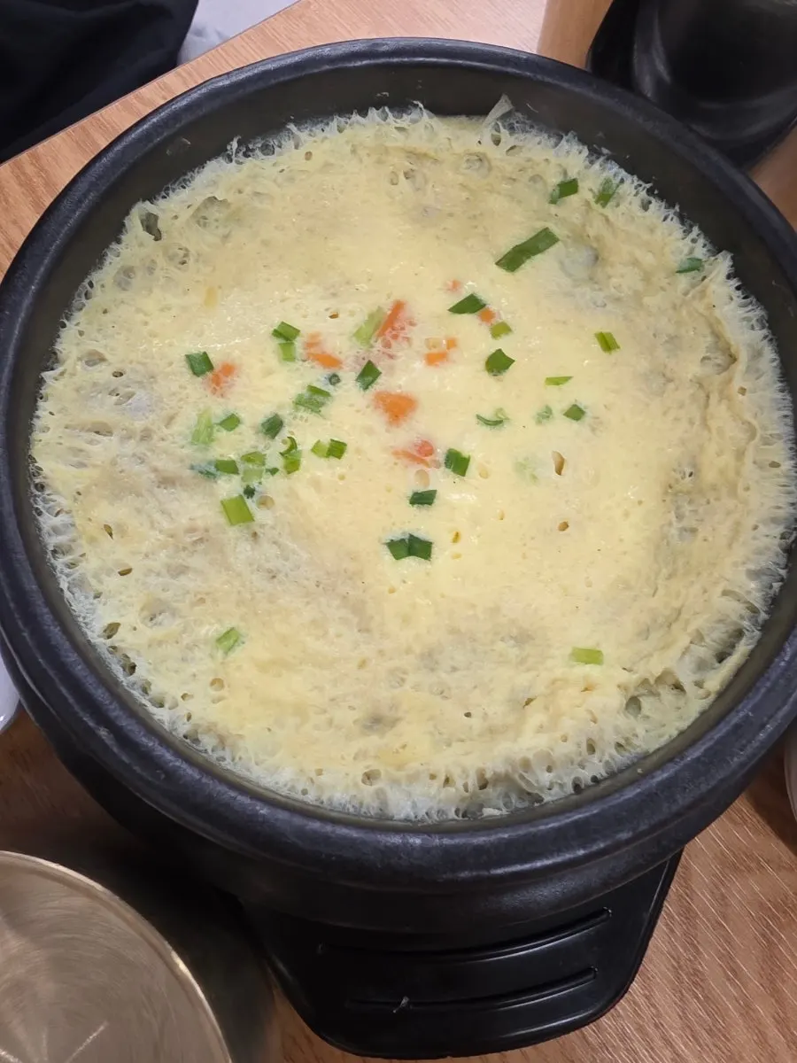 Soft steamed egg