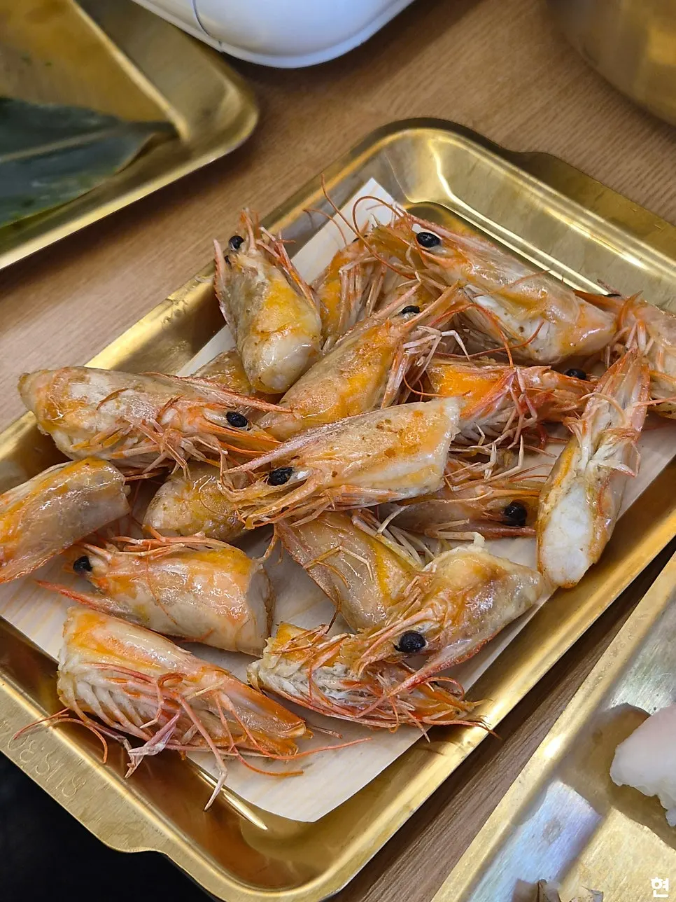 통통한 활새우소금구이