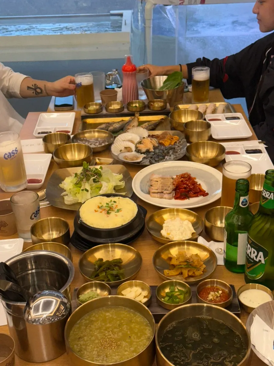 사케와 와인이 있는 주류 구성
