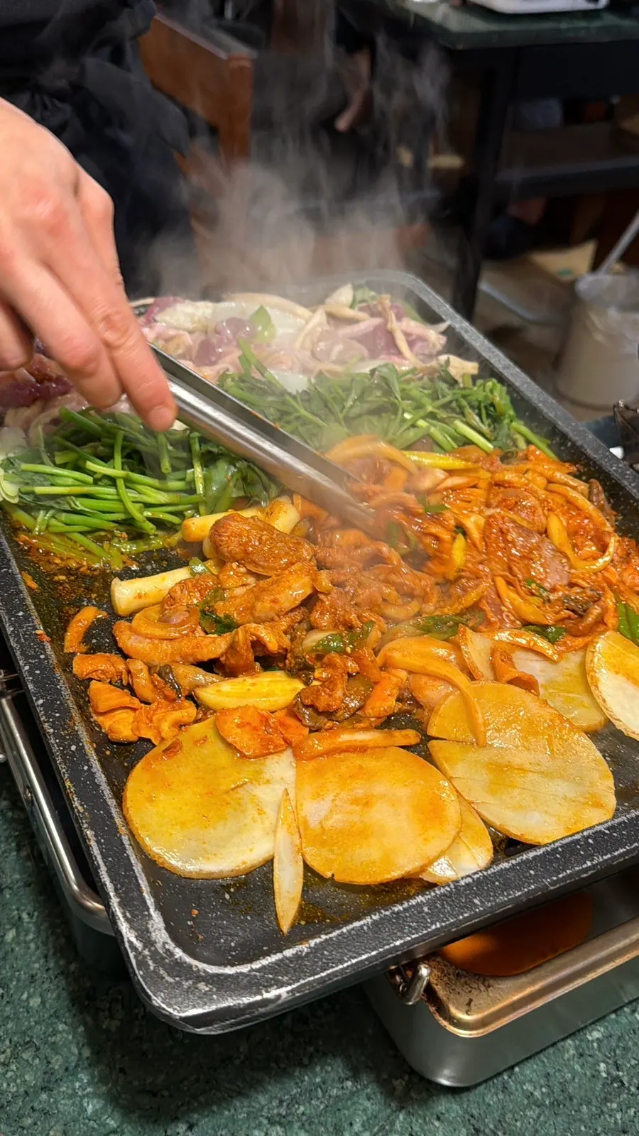 Full duck spread at Gongjung Dodeok